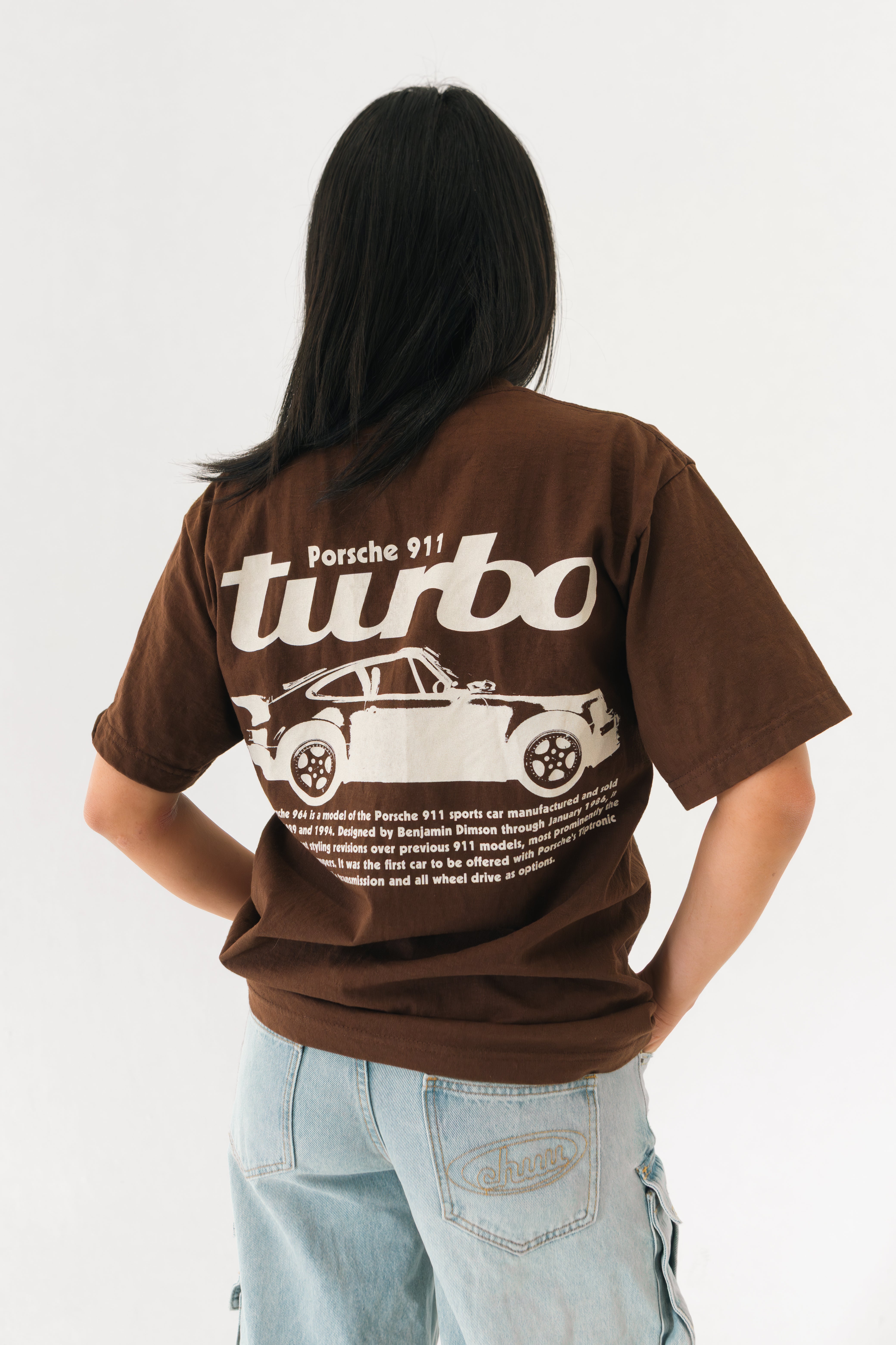 TURBO TEE - BROWN
